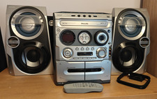 Philips FWM730 Mini Hi-Fi System wOOx Gamport MP3 CD/Tape Working With Remote