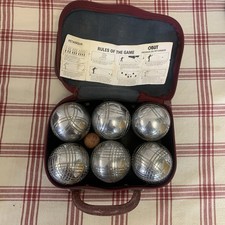 Vintage OBUT Petanque Boules x
