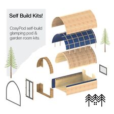 Garden Room - Self Build Kit  - Glamping Pod - Home Office - AirBNB - Log Cabin