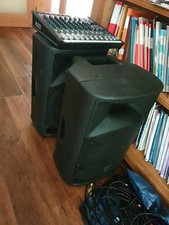 Hill Audio P A With Alto Pro 1202 Mixer