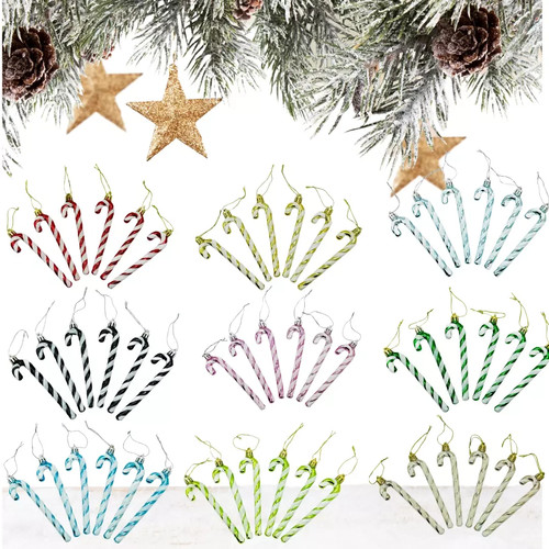 6pk candy cane christmas tree - candy,