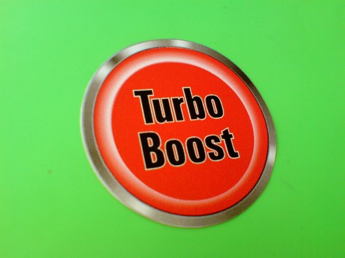 Turbo boost button sticker - turbo,