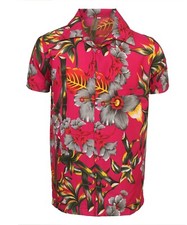 MENS HAWAIIAN SHIRT STAG BEACH