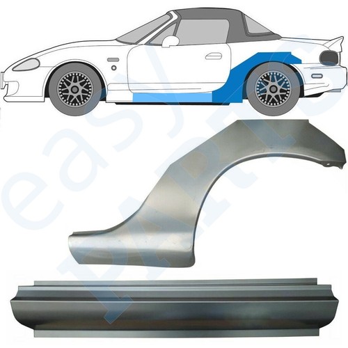 Mazda 1998 2005 rear - mx-5, nb