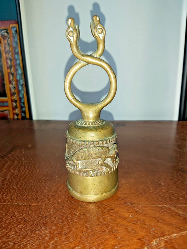 Vintage tibetan brass - vintage,