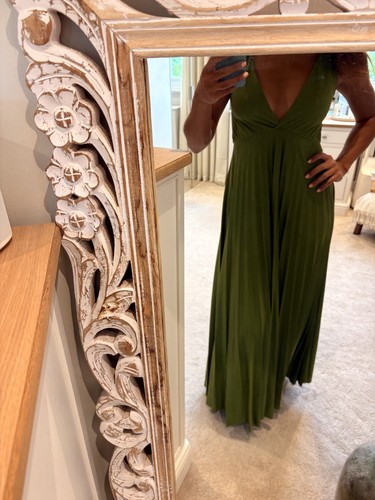 Olive green multiway maxi - green,