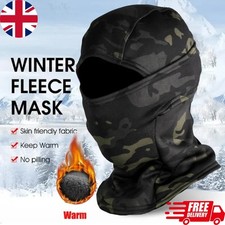 Winter Fleece Balaclava Mask Warm Camouflage Full Face Cover for Ski Motorcycle