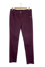 BNWT Robell Elena Jeans Slim Fit Trousers Plum Size 42 / UK 16