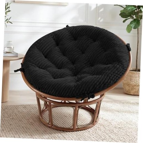 Papasan chair cushion - chair, circle