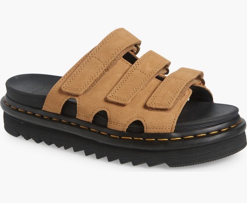 Martens three strap - dr., suede