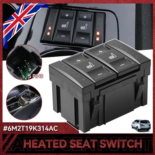 Heated seat switch double - seat,
