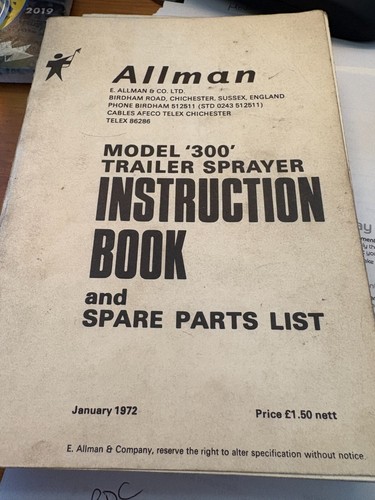 Allman model 300 trailer - model,