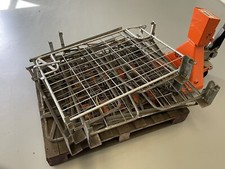 Steel Pallet Cages With Collapsing Front.