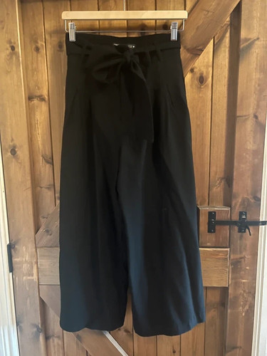 Zara black culottes wide - , leg