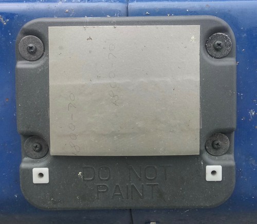 Microwave absorber patch - , for