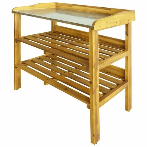 Potting bench table with - bench,