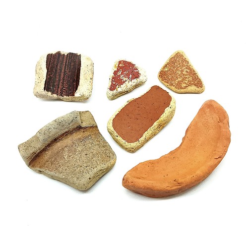 Curved terracotta sea pottery - sea,