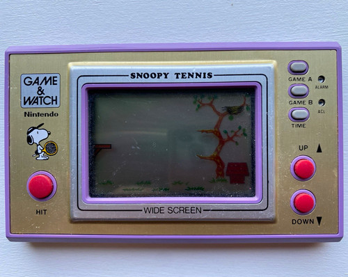 Nintendo game watch wide - &,