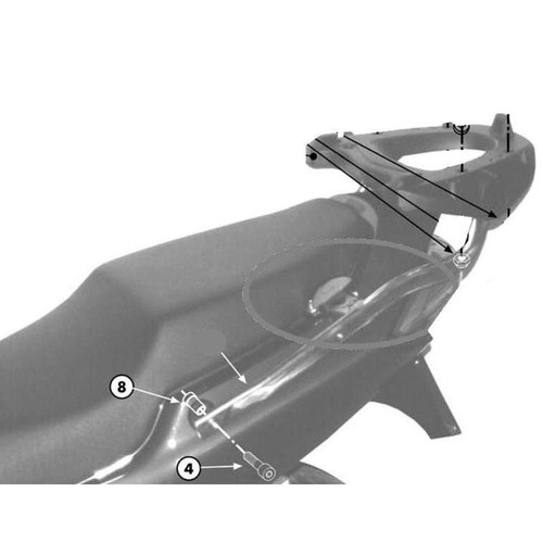 Kappa kz257 rack without plate - kappa,