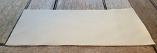 Cream 100% Leather 14"x5.5"