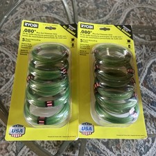 2X RYOBI 0.080 in. x 16 ft