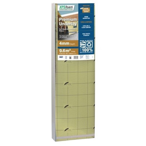 Xps foam 4mm premium underlay - xps,