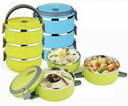 Tier lunch box stainless - box,
