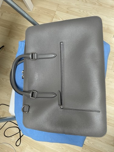Smythson leather laptop bag