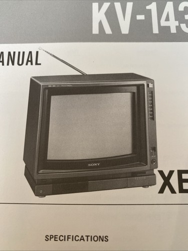 1430ub sony trinitron - kv-1430ub,