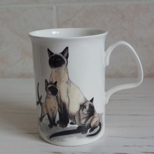 Roy Kirkham Siamese Cat Mug
