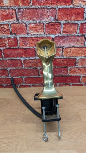 Vintage brass beer tap font - vintage,