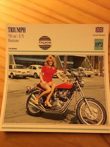 Triumph 750 x75 hurricane - cc,