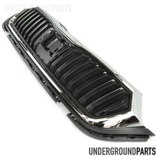 Chrome front radiator bumper - front,