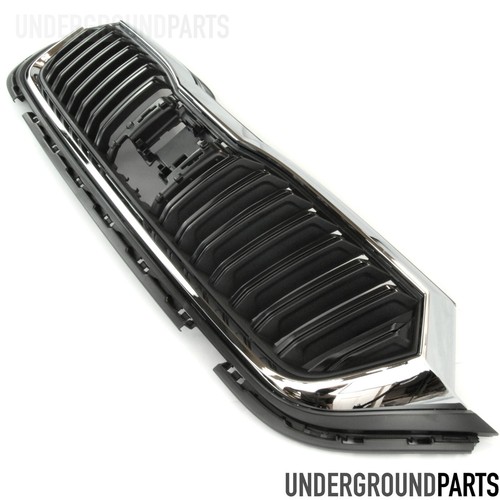 Chrome front radiator - chrome,