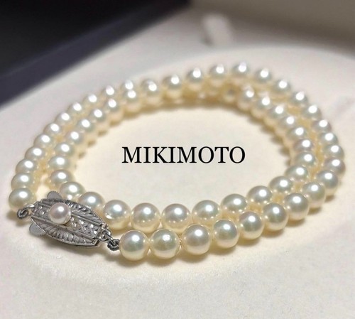 Mikimoto akoya pearl necklace - akoya,