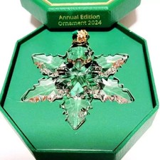 Swarovski 2024 Snowflake Crystal Annual Limited Star Ornament 5661079
