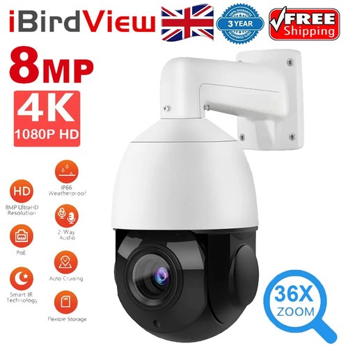 8mp ptz hikvision protocol - 4k,