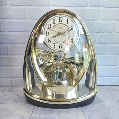 Rhythm mantel clock - clock, quartz