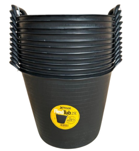Pack xtrade black flexible - 10-pack,