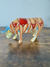 Rare Cow Parade Buena Vista 11257 Beach Bodies Swimsuits Ornament 
