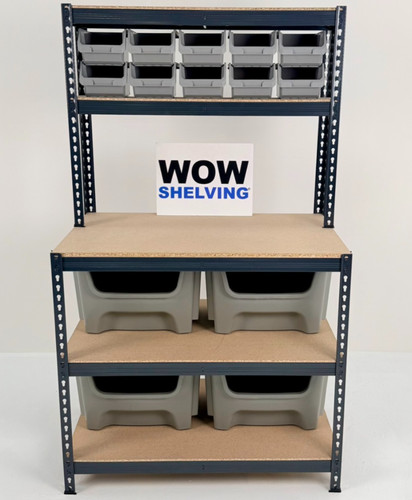 Grey level bench workbench - grey,