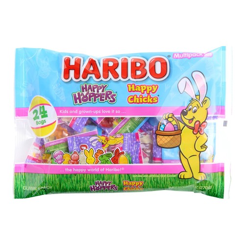Haribo gummy candy happy - candy,