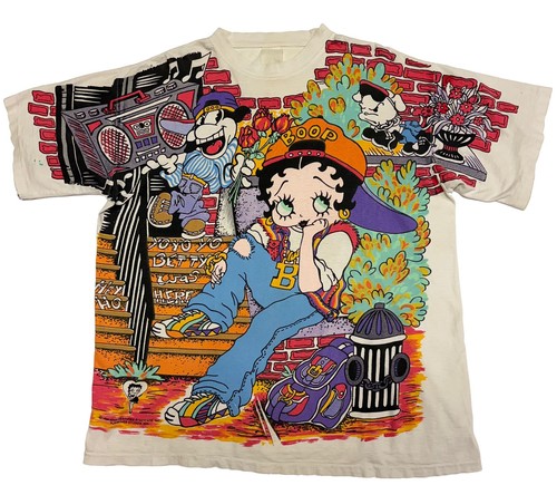 Vtg betty boop shirt xl - vtg, t