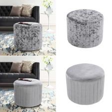 Velvet Dressing Table Stool