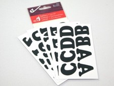 Vinyl Alphabet Letters - Navy Blue