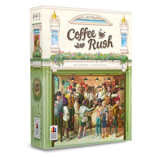Coffee rush board - coffee,