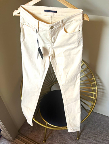Massimo dutti skinny fit - fit, cream
