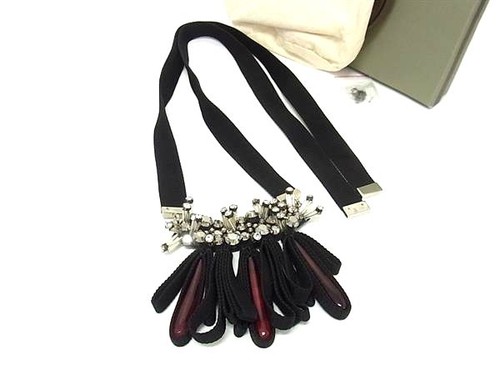 Marni bijou canvas necklace - bijou,