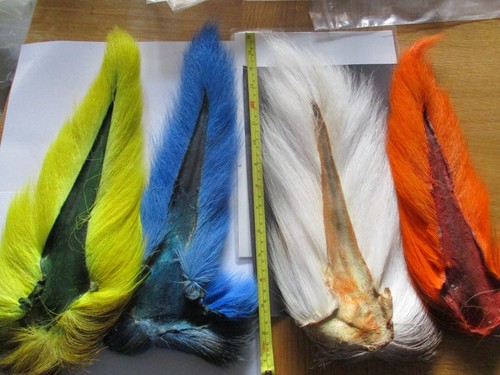Buck tail whole blue premium - blue,