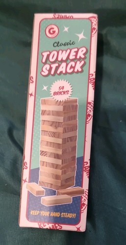 Wooden tumbling tower - tumbling, stacking